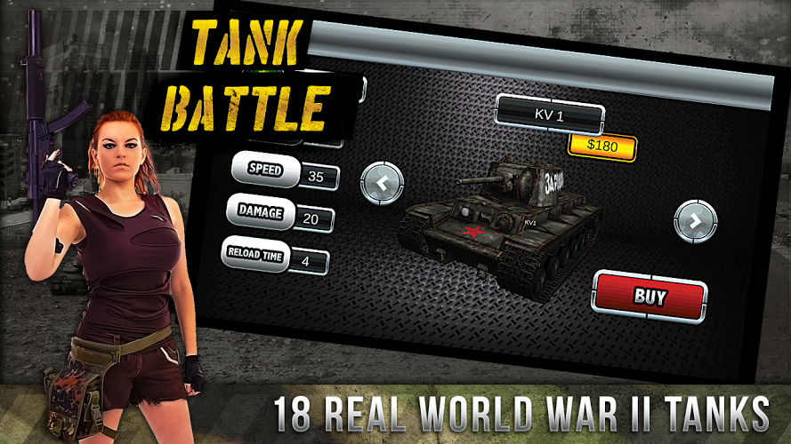 坦克战斗3D：第二次世界大战截图1