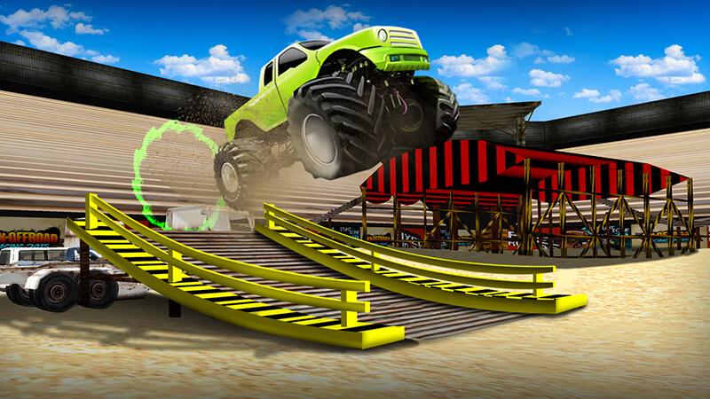 Extreme Monster Stunts 3D截图1