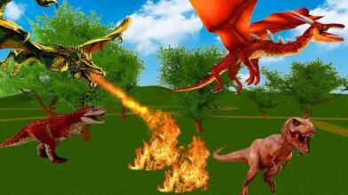 Dragon Simulator fighting Arena : Dragon Free Game截图3