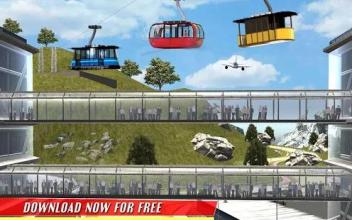 Extreme Sky Tram Driver Simulator - Tourist Games截图1