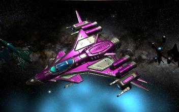 Space Battle: Spaceships War among Stars Fire 3D截图1