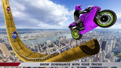 Grand Mega Ramp Bike Racing Impossible Tracks截图5