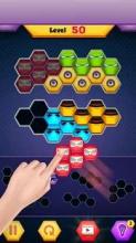 Super Blocks Hexa Puzzle - 2018截图1