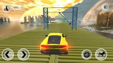 Ultimate City Car Stunts Racing games 2019截图4