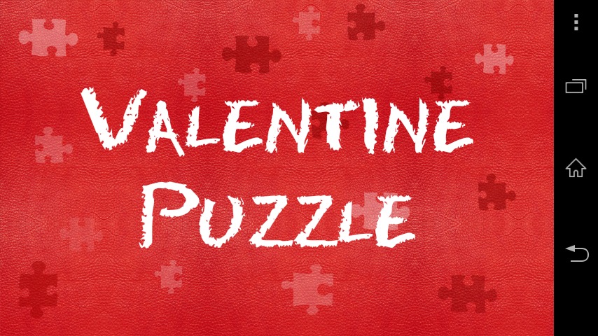 Valentine Photo Puzzle截图1