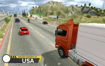 Big Truck Simulator 2018: USA Truckers截图5