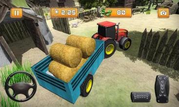 US Farm Tractor Driver Real Off-Road Uphill Drive截图1