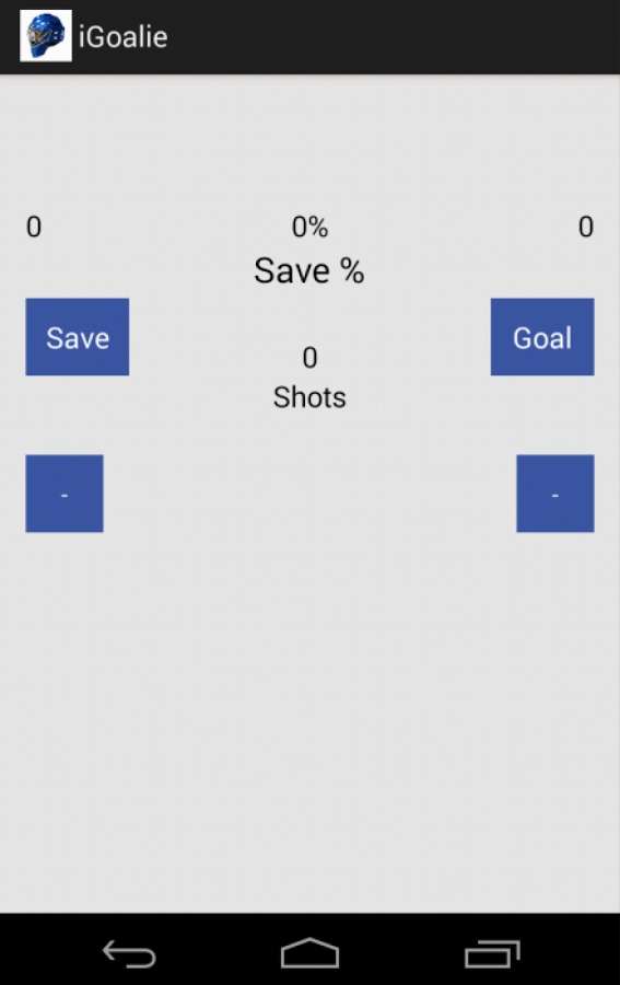 Goalie Stat Tracker截图2