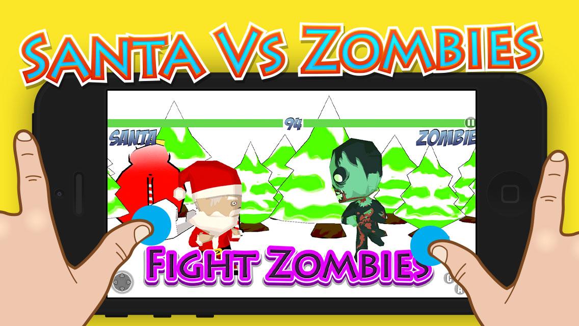 Santa vs Zombies Fight War 3D截图5