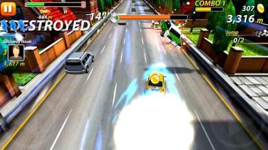 Road Racing Traffic Car Rush: Furry Highway截图1