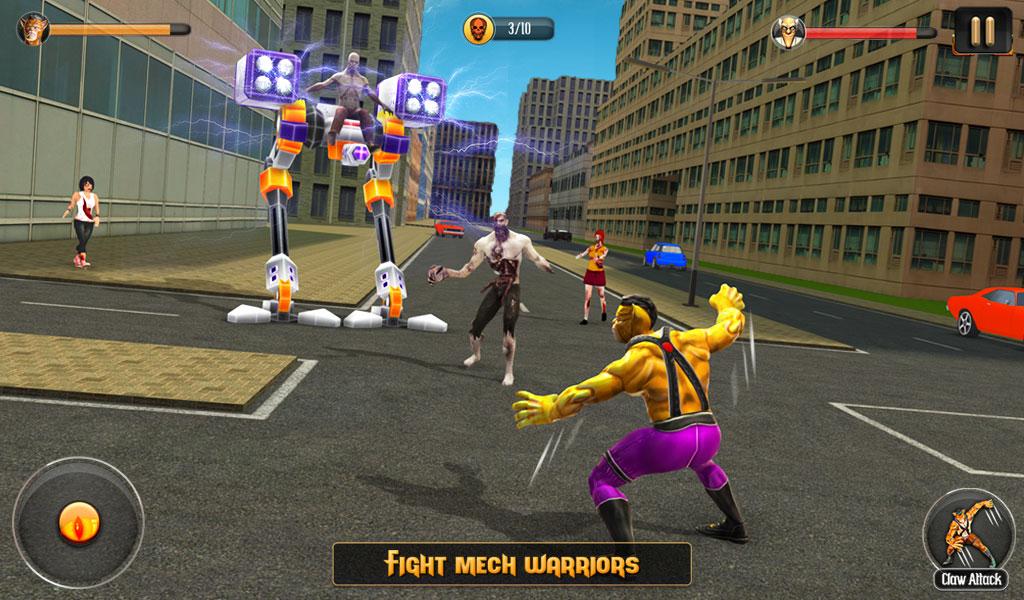 Superhero CatMan : City Crime Battleground截图2