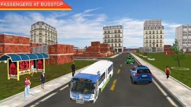 Modern City Bus Driving Game 2018截图5