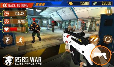 Robots War Shooting Sim 2017截图4