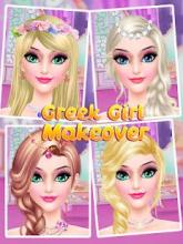 Greek Girl Makeover - Makeup Salon截图1