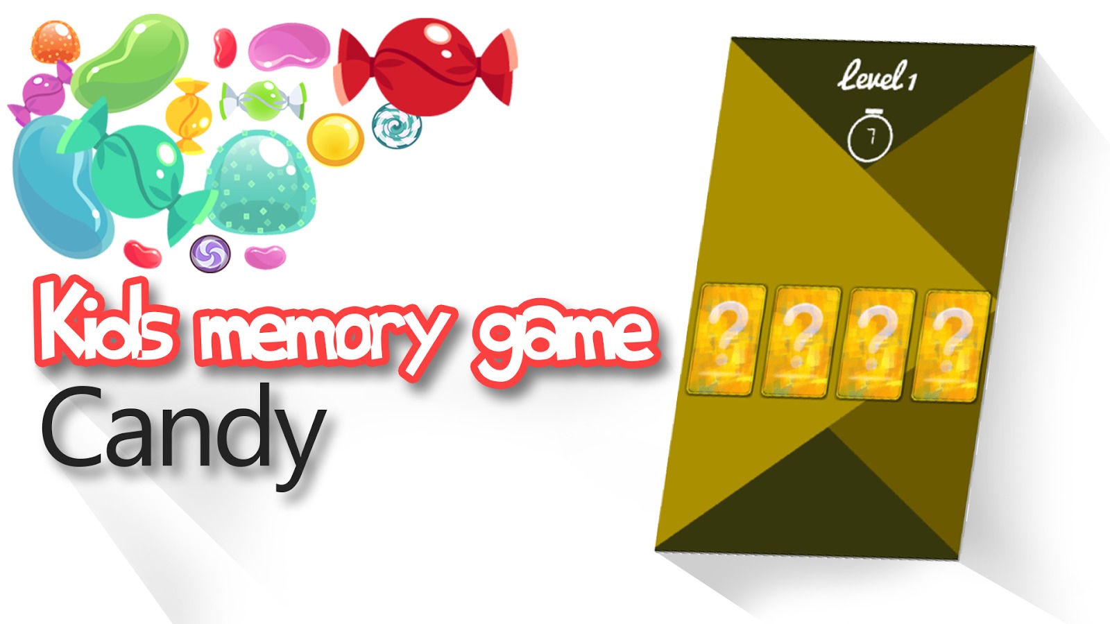 Kids memory game Candy截图4