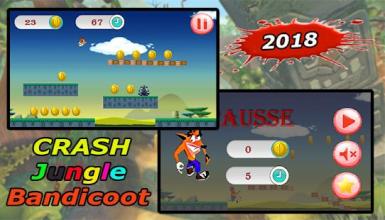 Crash Jungle Escape Bandicoot Jump 2018截图3