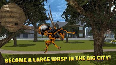 City Insect Wasp Simulator 3D截图4