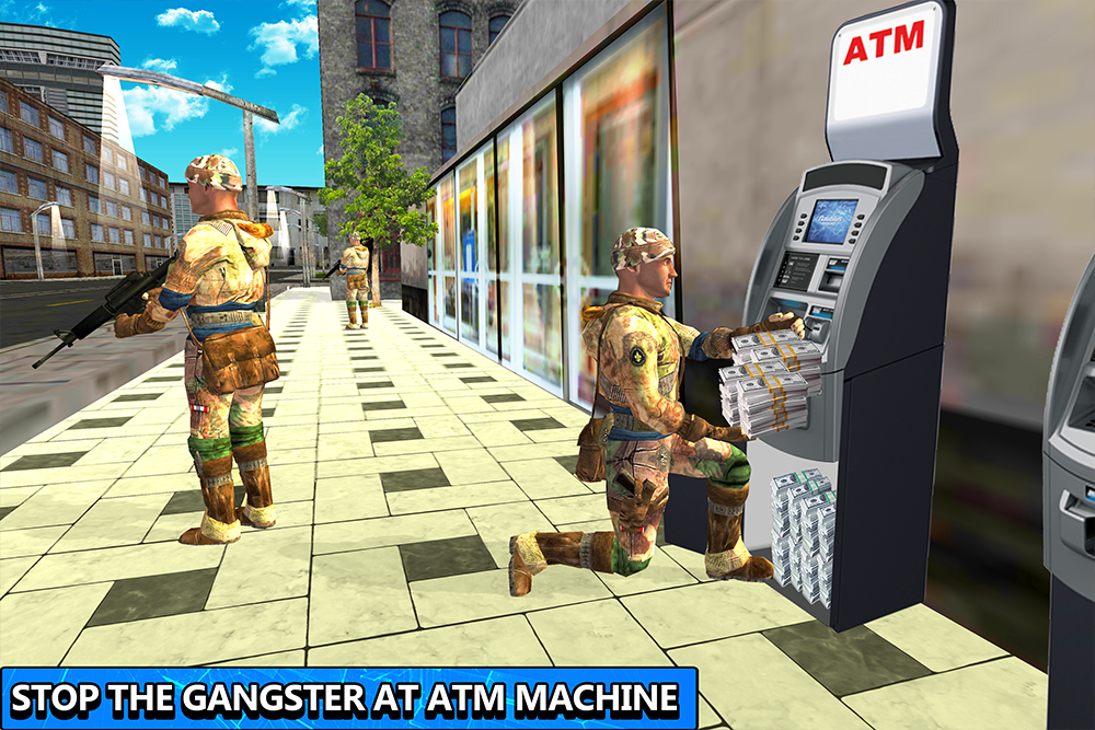 Bank ATM Cash Security: Special Anti Crime Squad截图5