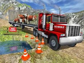 Offroad Farm Animal Truck Driving Game 2018截图3