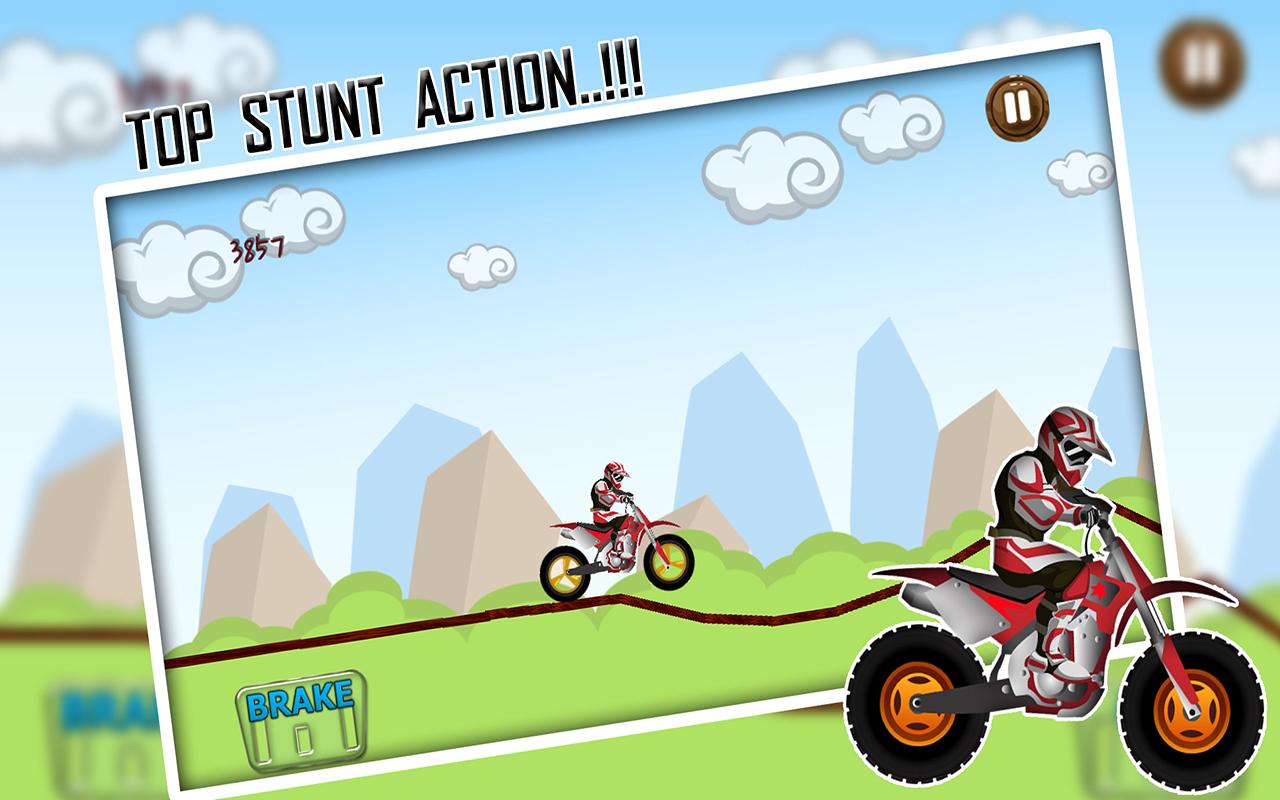 Speedy BMX Bike : Hill Race截图2