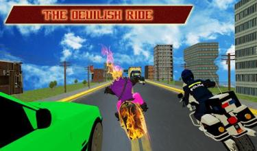 Ghost Rider: Scary Bike Racing截图1