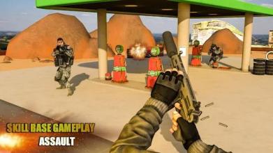 Frontline Army Strike : FPS commando shooting截图5