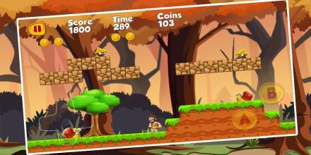 Caveman run : Super Jungle Adventure Boy截图5