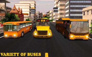 High School Bus Driving 2019截图1