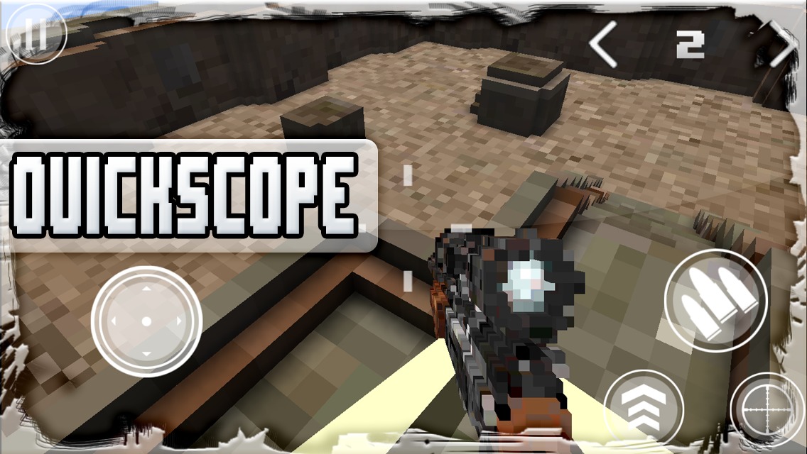 Block War Multiplayer FPS Fun截图3