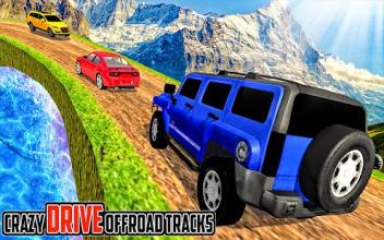 Offroad Dangerous Jeep Uphill Adventure截图2