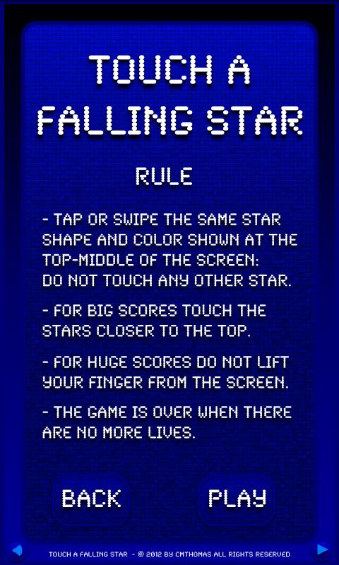 Touch A Falling Star Free截图5