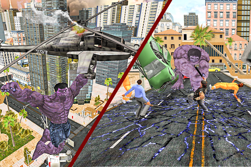 Spider hero City Attack Simulator: Superhero Fight截图1