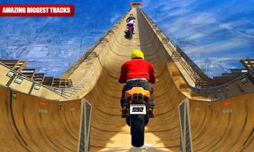 Impossible Moto Bike Stunt Racing Tracks截图1