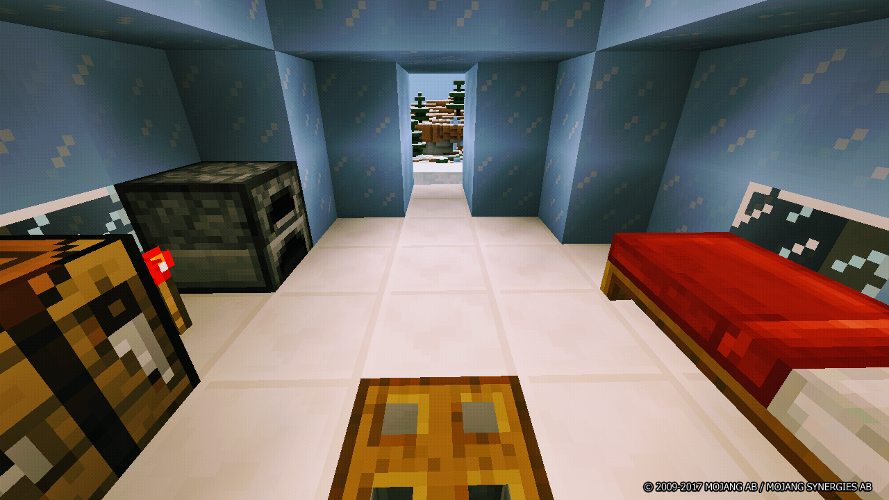 The Arctic Village Minecraft Map截图5