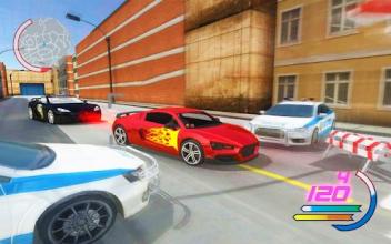 Police Car 3D : Crime Chase Cop Driving Simulator截图3