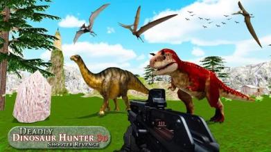 Deadly Dinosaur Hunter Revenge Fps Shooter Game 3D截图4