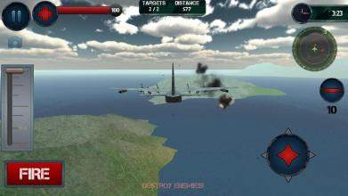 Airplane Gunship Simulator 3D截图2