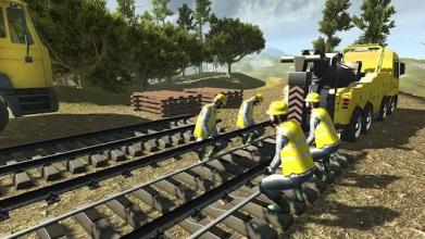 Train Construction Crane Simulator 17 & Builder 3D截图5