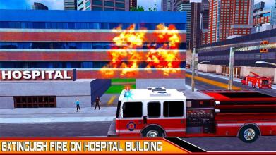 NewYork Firefighter Emergency Truck: Rescue Hero截图1