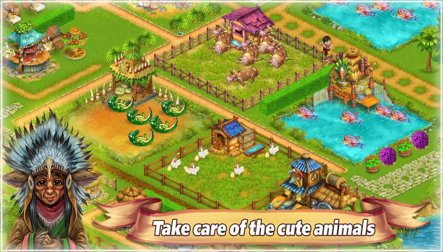 Farm Tribe 3: Floating Island截图3