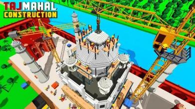 Taj Mahal Construction Games截图1