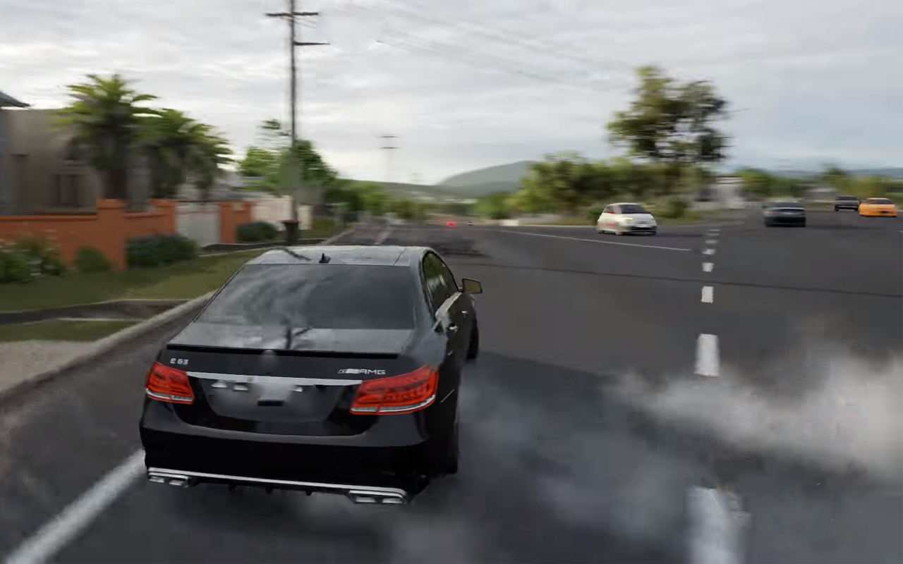 Car Driving Mercedes AMG Simulator截图2