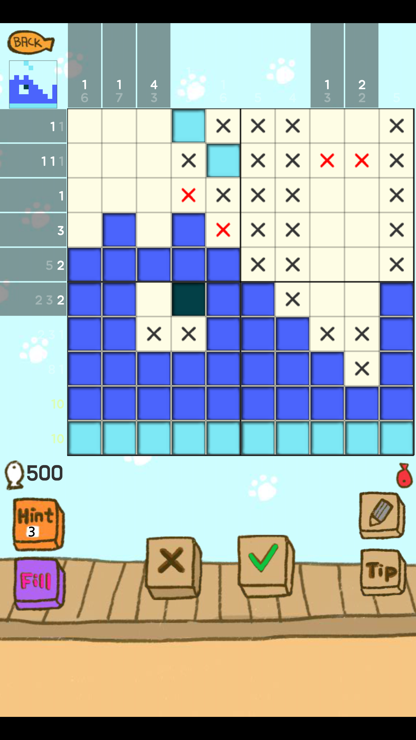 Picross CatTown - Nonograms截图3