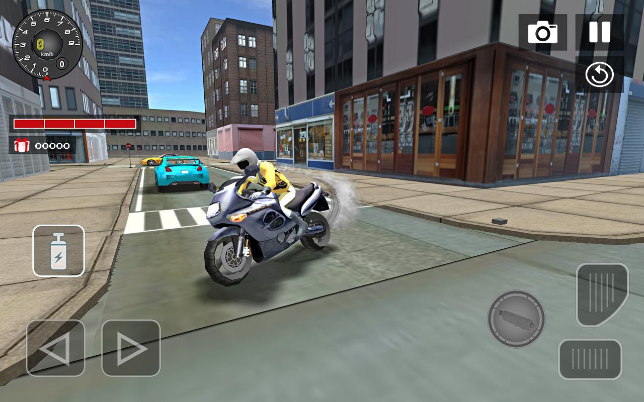 Sports bike simulator Drift 3D截图2