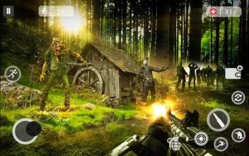 FPS Special Forces Strike Zombie Survival Games截图1