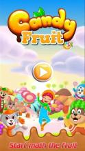 Candy Fruit Crush - Sweet Fruit Land - Jam Match 3截图1