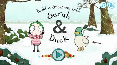 Sarah & Duck: Build a Snowman截图1