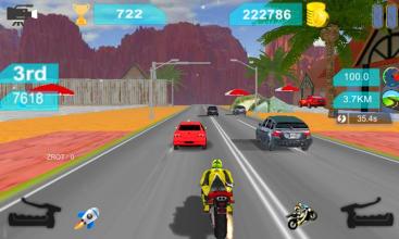 3d Xtreme Motorcycle Hill Race截图4