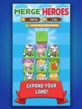 Merge Heroes - Kawaii Idle Evolution Clicker Game截图3