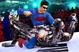 Robots Battle VS Superheroes Fighting Games截图5